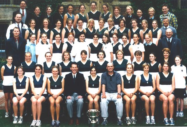 Girls Athletics Team, 1999 APS Premiers.